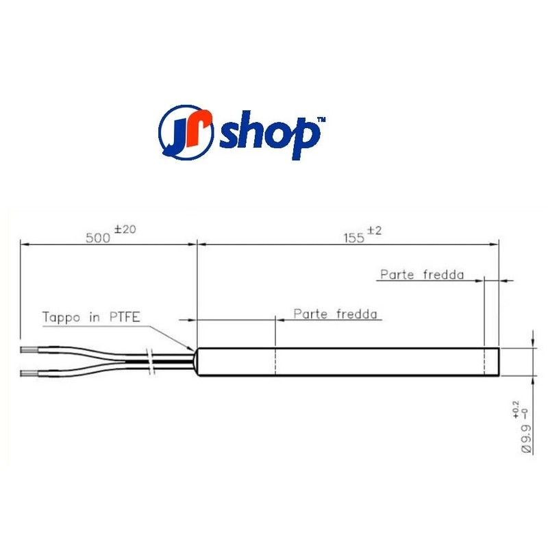 Jpshop Spark Plug for Pellet Stove 300 W, Linear Model,