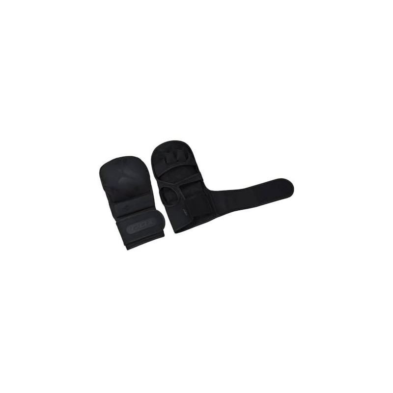 RDX Grappling Gloves Shooter T-15 Matte Black-XL