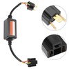 2pcs Car LED Headlight Decoder Radio Audio Anti Interference Error