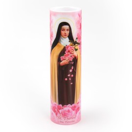 St. Therese LED Candle