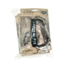 Rig'em Right Waterfowl Jumbo Heavy Duty Carabiner, 3 Pack (CRB-3)