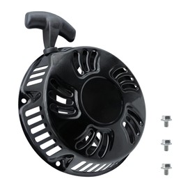 Strongthium Pull Start Assembly for Predator 420cc Honda Replica Champion and More 338cc 439cc 440cc 459cc Black Type 1