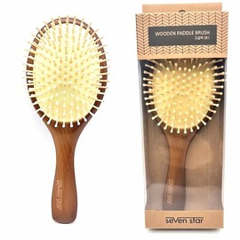Wooden Paddle Hairbrush SB1 Wooden Comb Hair Care Tool Beauty Equipment Styling Brush Dyeing Cash on Delivery or Pay upon Order / 우든패들 헤어브러쉬 SB1 나무 빗 헤어 케어 도구 미용 기기 스타 일링 브러시 염색 착불 또는 주문시 결제