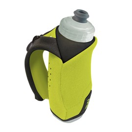 Amphipod Hydraform Ergo-Lite Handheld Water Bottle, BPA-Free Minimalist Insulated Hydration for Ultra-Running & Walking - Hi-Viz - 10.5 oz