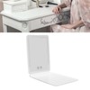 Lighted Makeup Mirror White Rechargeable ABS Housing Adjustable Brightness Portable