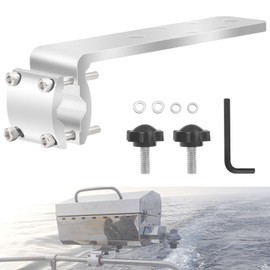 58182 Stow N' Go Grill Rail Mount Bracket for Any Kuuma Stow N' Go BBQ Grill, Fits Rv Boat Camping in/Outboard Can Be Used On 7/8" - 1-1/4" Round Horizontal Railings Or On 1-1/4" Square Railings