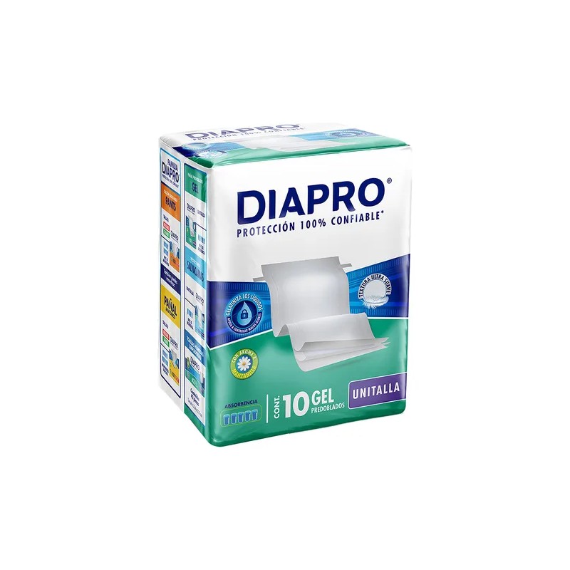 Predoblados Diapro Gel Unitalla 10 Piezas