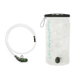 Naturehike TPU Hydration Bladder Lightweight Portable Outdoor Hydration Bladder with Hydration Attachment and Protective Lid Ideal for Backpacking Hiking Trekking Cycling and Outdoor Activities