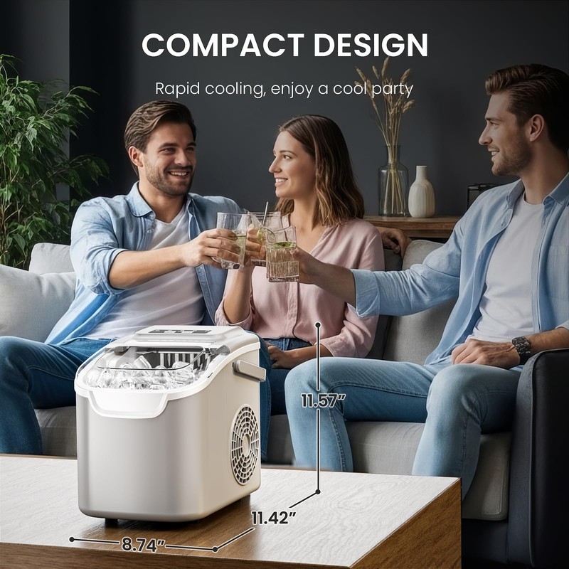 Electactic Pro Ice Maker: Fresh Ice On Demand in 6