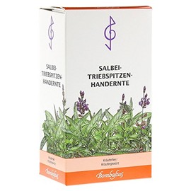 Sage shoot tips tea hand harvest