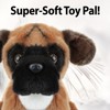 VFM - Boxer Dog 30cm Plush Lifelike Toy - Natural
