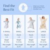 SleepingBaby Zipadee-Zip Fleece Transition Swaddle - Arms-Out Wearable Blanket for