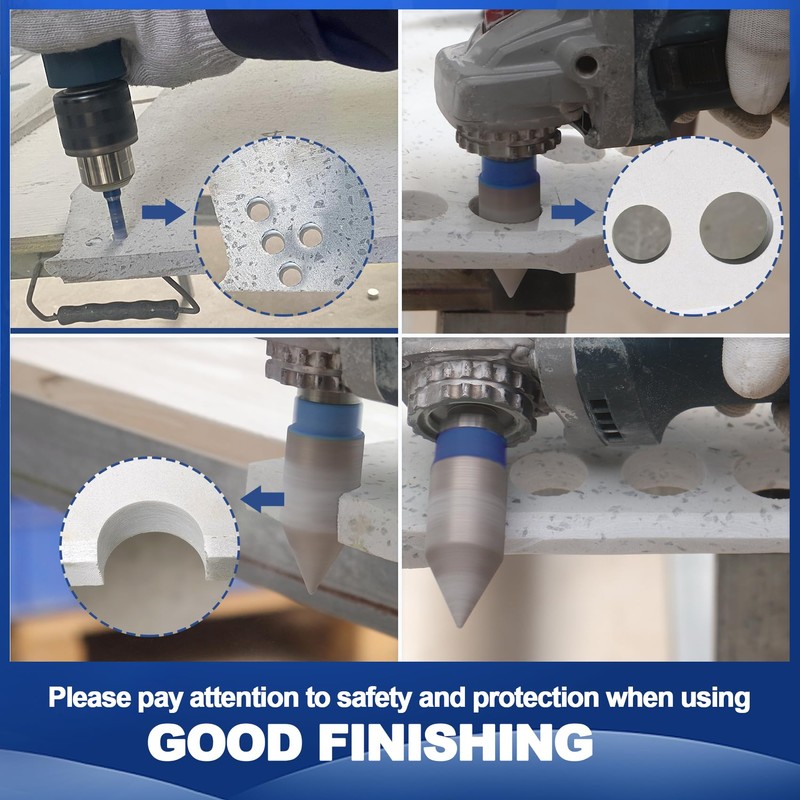 Tile Hole Saw Kit - BRSCHNITT Diamond Core Drill Bit