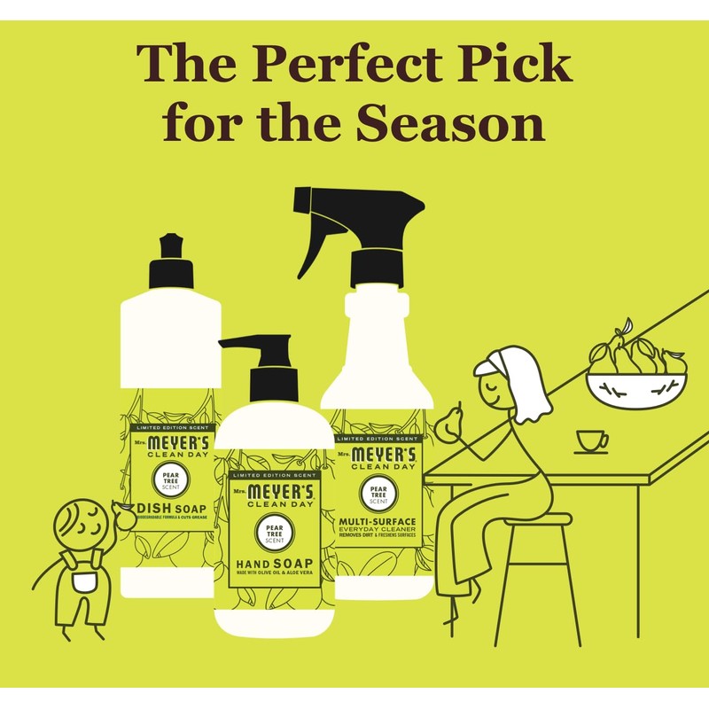 Pear Tree Multi-Surface Everyday Cleaner 16 fl oz. (Pack of
