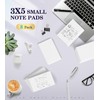 Small Note Pads A7 Pocket Notepad, 8 Pack Server Note