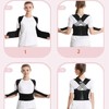 EXQST Adjustable Back Posture Belt Office Home Gym Unisex Back
