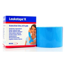 Leukotape K - Therapeutic Kinesiology Tape - 5cm x 5m Roll Light Blue