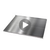 Cutting Board - Food-Grade 304 Stainless Steel Cutting Board for