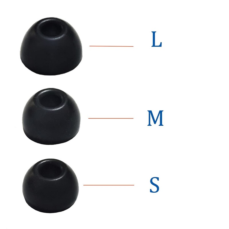 Luckvan Silicone Ear Tips for Beats Studio Buds Tips Replacement
