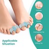 Welnove Toe Separators with 2 Loops - Pack of 12