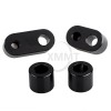 Unbranded 3/4'' Driver Floorboard Spacer Extension Kit For Harley Touring