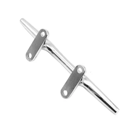 NUZAMAS 10 inch Boat Cleat, 316 Stainless Steel Open Base Boat Cleat, Dock Rope Cleat Boat Yacht Kaya Mooring Accessories