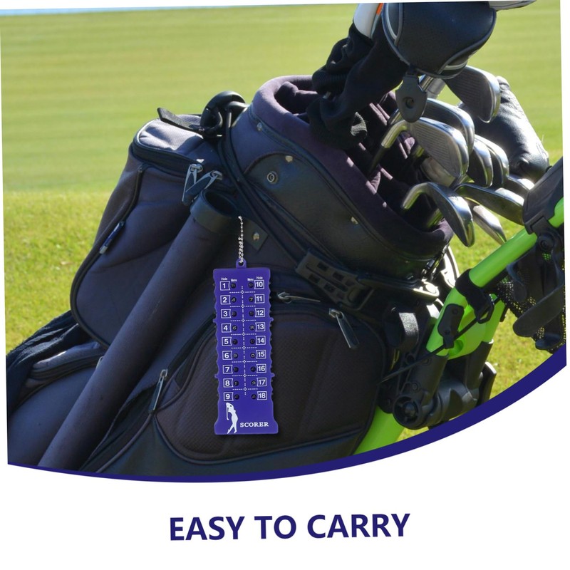 WOONEKY Compact Golf Score Counter Durable Scoreboard Easy to Use