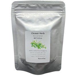 Cleavers herb - Galium aparine Dried Leaf C/S from 100% Nature (4 oz)
