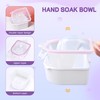 Nail Soaking Bowl (Nail Soaking Bowl 2PCS & Cuticle Pusher