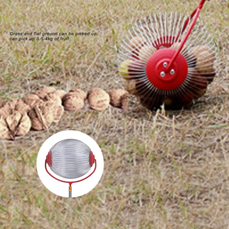Nut Gatherer, Walnut Picker Upper Roller, Large Capacity Portable Nut