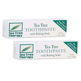Tea Tree Therapy Tea Tree Therapy Toothpaste with Baking Soda 5 Oz (Pack of 2)