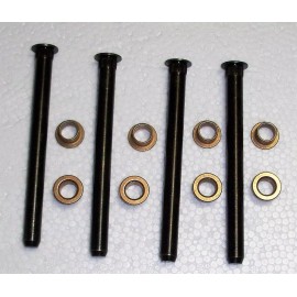 Pony Ent 1965-70, Mustang 4 Hinge Pins & 8 Brass Bushings Kit Two Doors $14.95 w/shipping