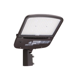 GREENLIGHTDEPOT LED Street Lights, Photocell Shorting Cap, IP65 Rated - AL4, AL5-100W, 150W, 200W, 240W, 300W - Wall/Pole Mount (AL5 - Brown - Slip Fitter Mount, 150W (277-480V 5700K))