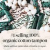 Cora Organic Applicator Tampons | Regular Absorbency | 100% Organic