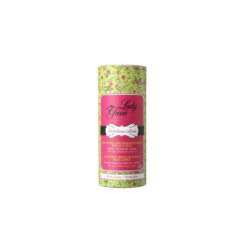 Lady Green Mizellar Cleansing Water "Fraîcheur Céleste 150ml *