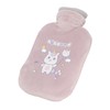 Hot Water Bottle with Soft Cover Student Home Portable Cute