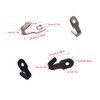 UtySty 10 Pack Screws Mount Wall Hook Cabinet Mounted Mini