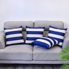 4 Pack Waterproof Pillow Covers Outdoor Throw Pillowcases Decorative Garden