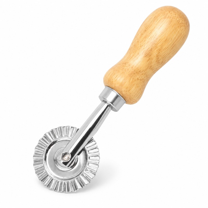 Ravioli Cutter for Pasta & Pastry – Fluted Stainless Steel