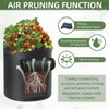 Cskunxia 6 Pack 5 Gallon Non-Woven Fabric Plant Grow Bag
