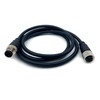FOWIUNYE 6.56ft M12 4 Pins Male to Female Connector Cable,