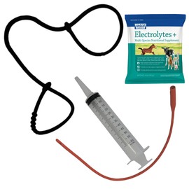LBH MARKET Lamb Feeding Tube Syringe & Lamb Puller Kit for Sheep & Goats – Complete Lambing & Newborn Care Set