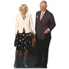 H10526 Prince King Charles and Camilla Queen Consort Cardboard Cutout
