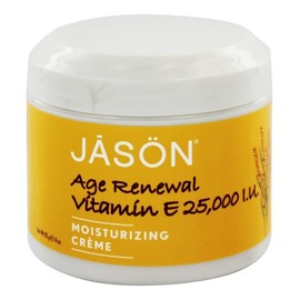 Jason Moisturizing Vitamin E Age Renewal Creme 4 oz (Pack of 3)