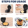 Waffle Maker 7“ Non-Stick Waffler Iron Stuffler Stuffed Wafflera 700W