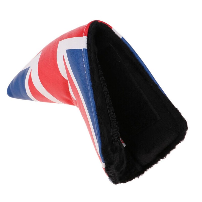 Union Jack Design Blade Golf Putter Cover PU Leather Golf