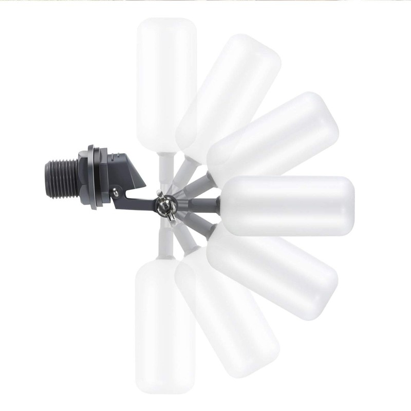 Blulu 3 Pcs Float Ball Valve, 1/2 Inch Automatic Fill