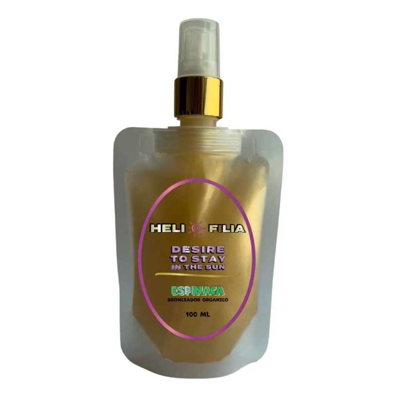 Bronceador Orgánico Espinaca