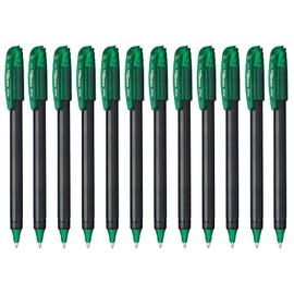 Pentel Energel Bolígrafo de Gel, Verde (Green), 0.7 mm