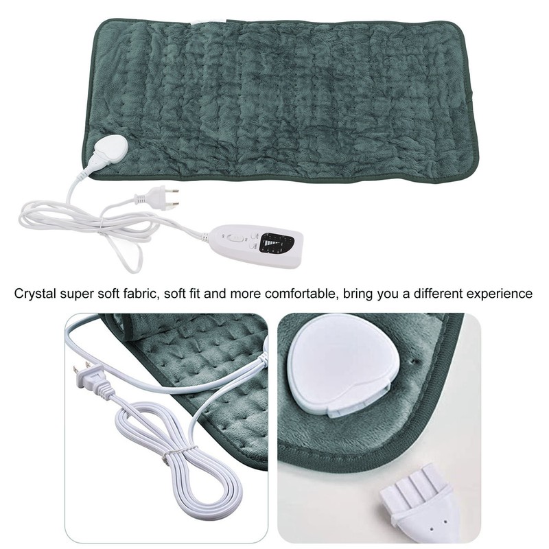 Back Electric Heating Pad 6 Levels Rapid Heating 60x30cm Soft